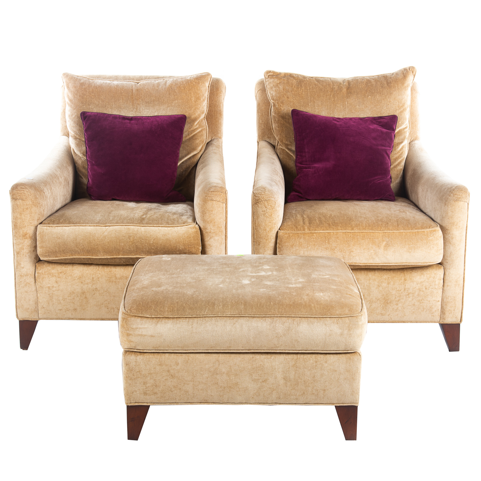 A PAIR OF TOMLINSON ERWIN LAMBETH