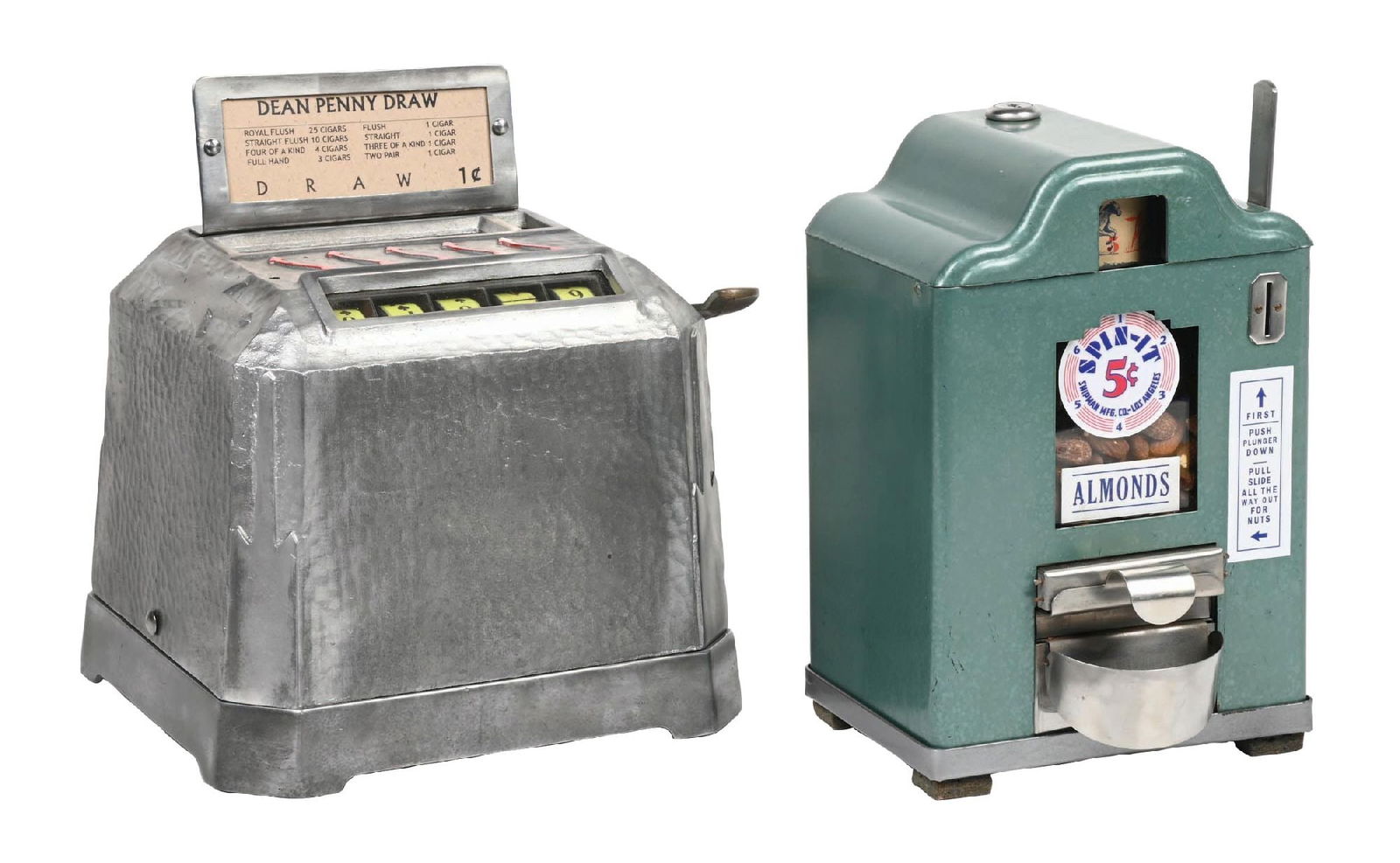 A PAIR OF TRADE STIMULATORS: