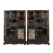 A PAIR OF TRADITIONAL CHINESE