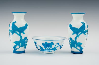 A Pair of Turquoise over White