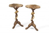 A PAIR OF VENETIAN GROTTO STYL