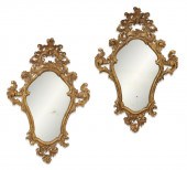 A PAIR OF VENETIAN ROCOCO STYL