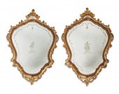 A PAIR OF VENETIAN ROCOCO-STYL