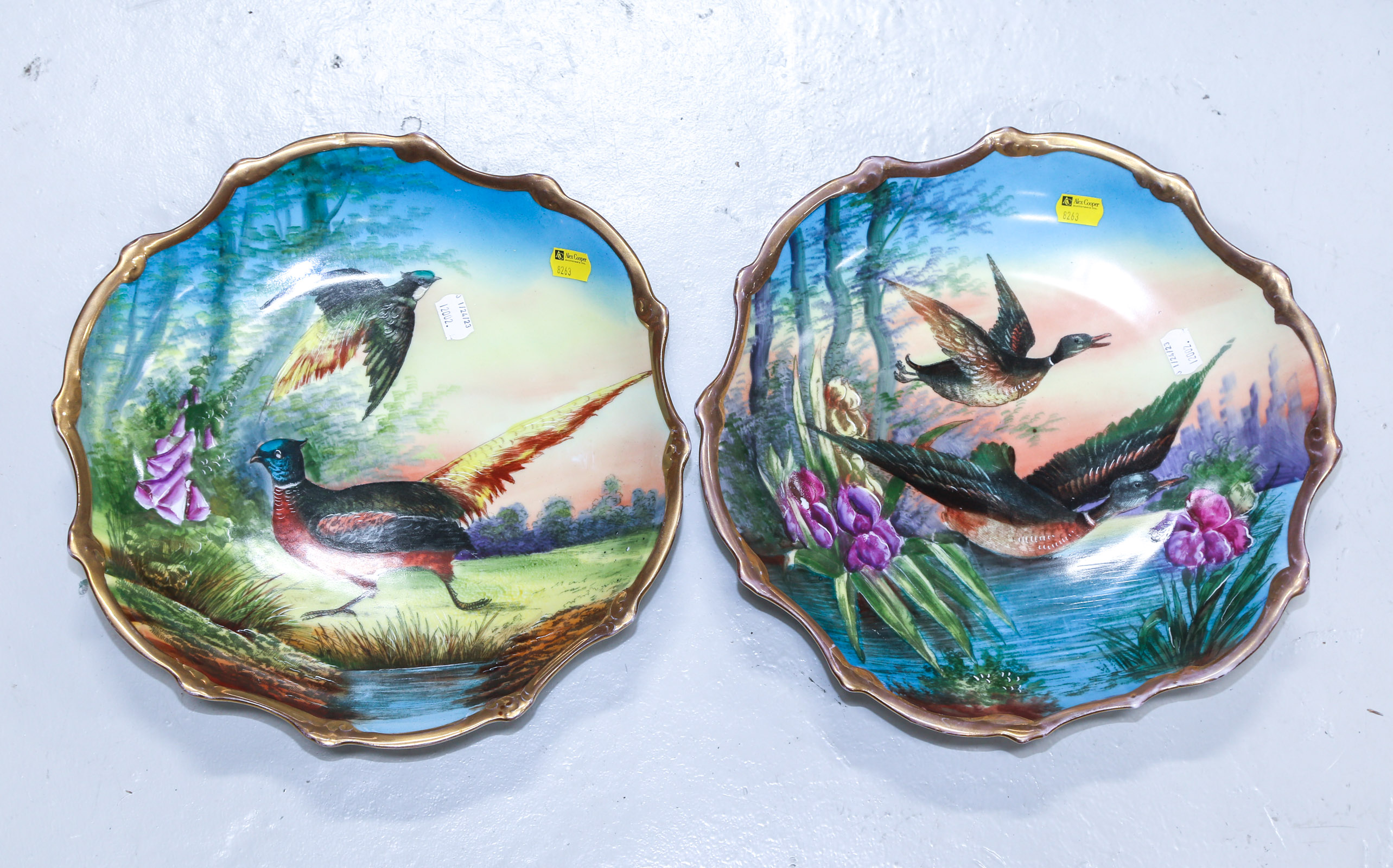 A PAIR OF VICTORIA CARLSBAD DISPLAY