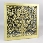 A pair of Victorian carved gil