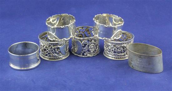 A pair of Victorian pierced