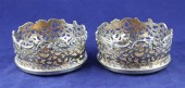 A pair of Victorian pierced si