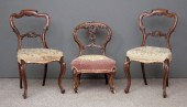 A pair of Victorian rosewood d