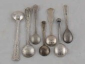 A pair of Victorian silver bea
