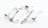 A PAIR OF VICTORIAN SILVER FID