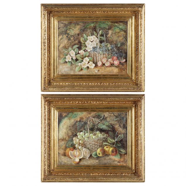 A PAIR OF VICTORIAN STILL LIFE