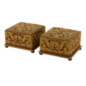 A PAIR OF VICTORIAN STYLE NEED