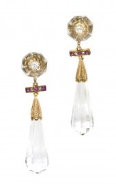 A Pair of Vintage 14 Karat Yel