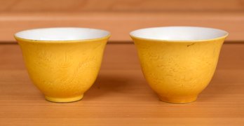 A pair of vintage Chinese porcelain