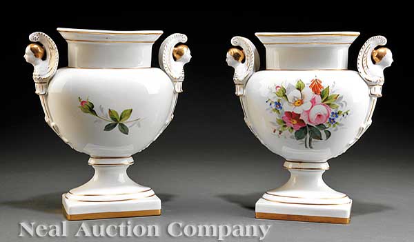 A Pair of Vista Alegre Gilt and