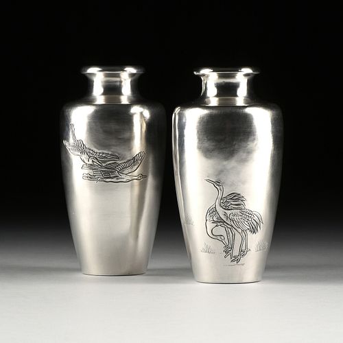 A PAIR OF WATANABE ZO STERLING