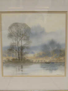 A pair of watercolours ''Morning