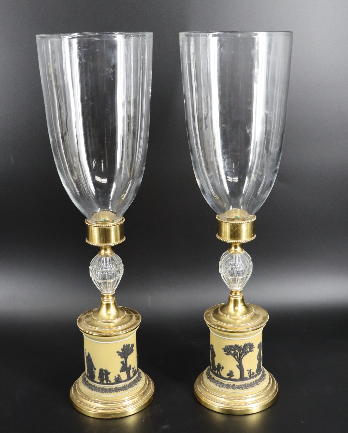 A PAIR OF WEDGWOOD STYLE