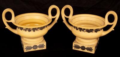 A pair of Wedgwood vases with