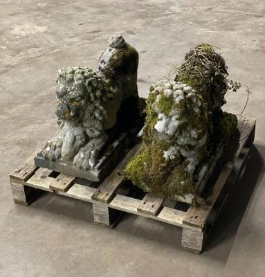 A pair of well weathered