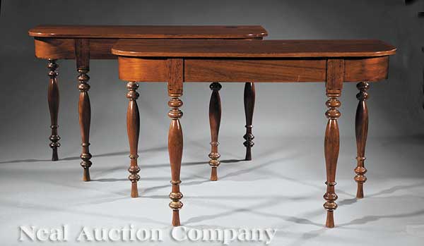 A Pair of West Indies Carved