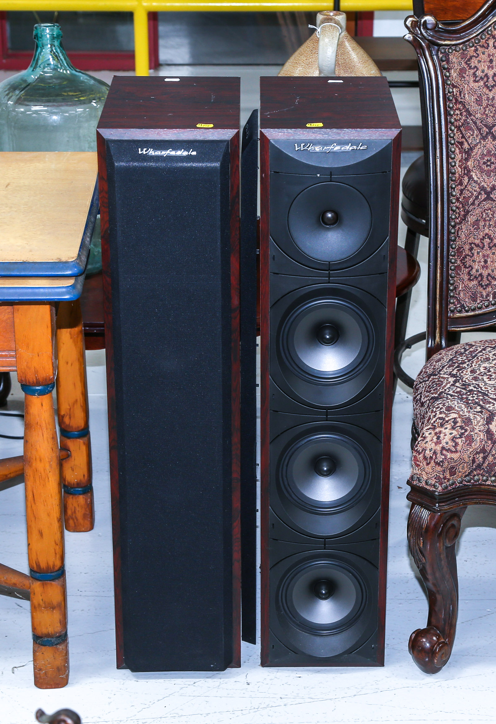 A PAIR OF WHARFEDALE, MFM-7FLOOR