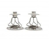 A PAIR OF WILLIAM SPRATING STE