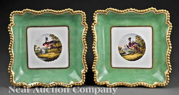 A Pair of Worcester Polychrome