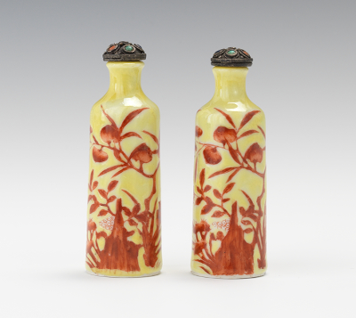 A Pair of Yellow & Copper