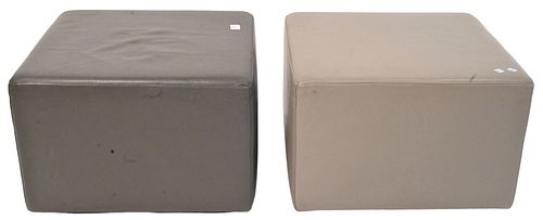 A PAIR OF ZANOTTA ITALIAN LEATHER