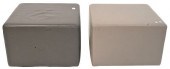 A PAIR OF ZANOTTA ITALIAN LEAT