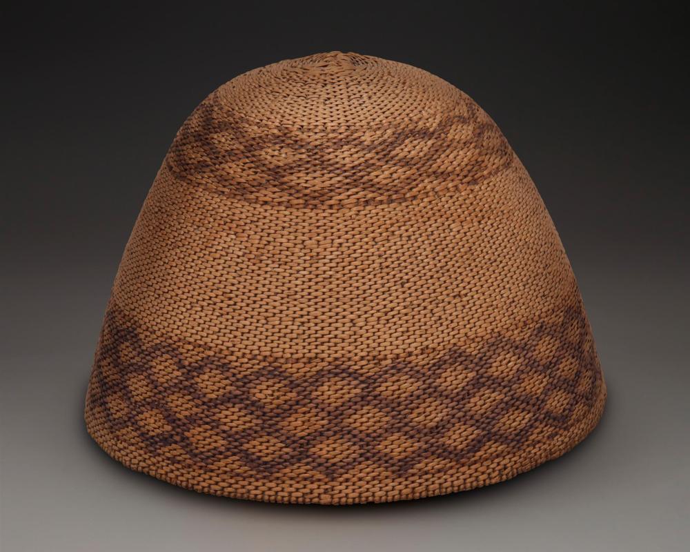 A PAIUTE BASKET HATA Paiute
