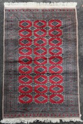 A Pakistani Bokhara design rug