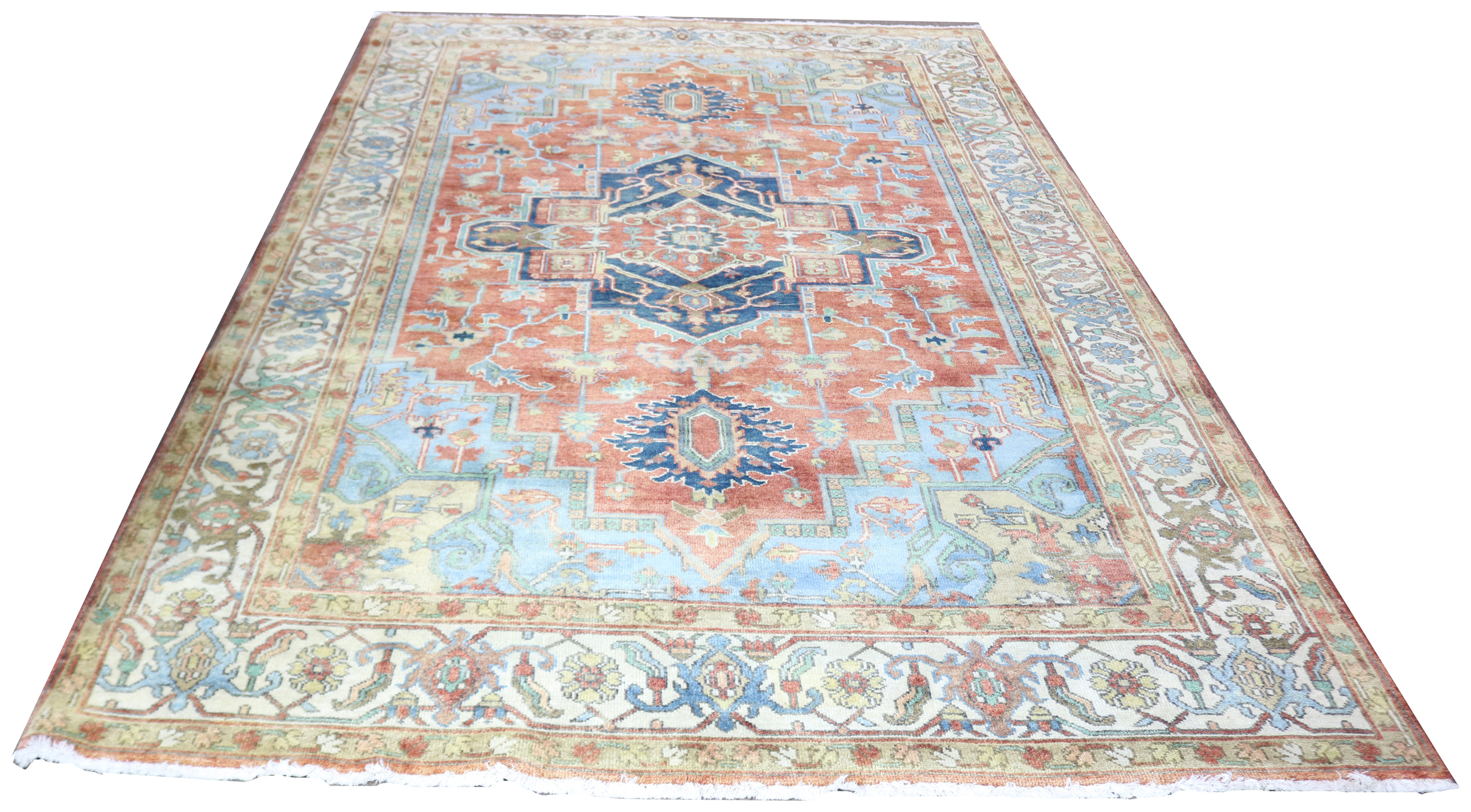 A PAKISTANI HERIZ CARPET A