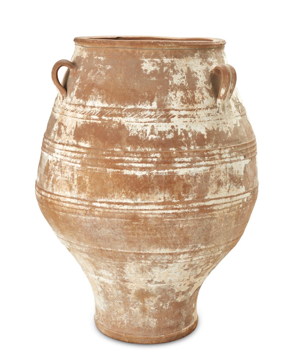 A PAKISTANI MONUMENTAL TERRACOTTA