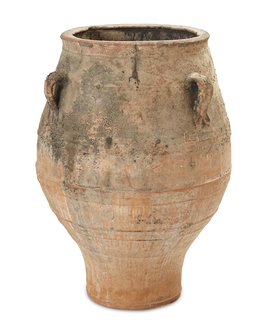 A PAKISTANI MONUMENTAL TERRACOTTA