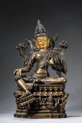 A PALA DYNASTY STYLE ALLOY BRO