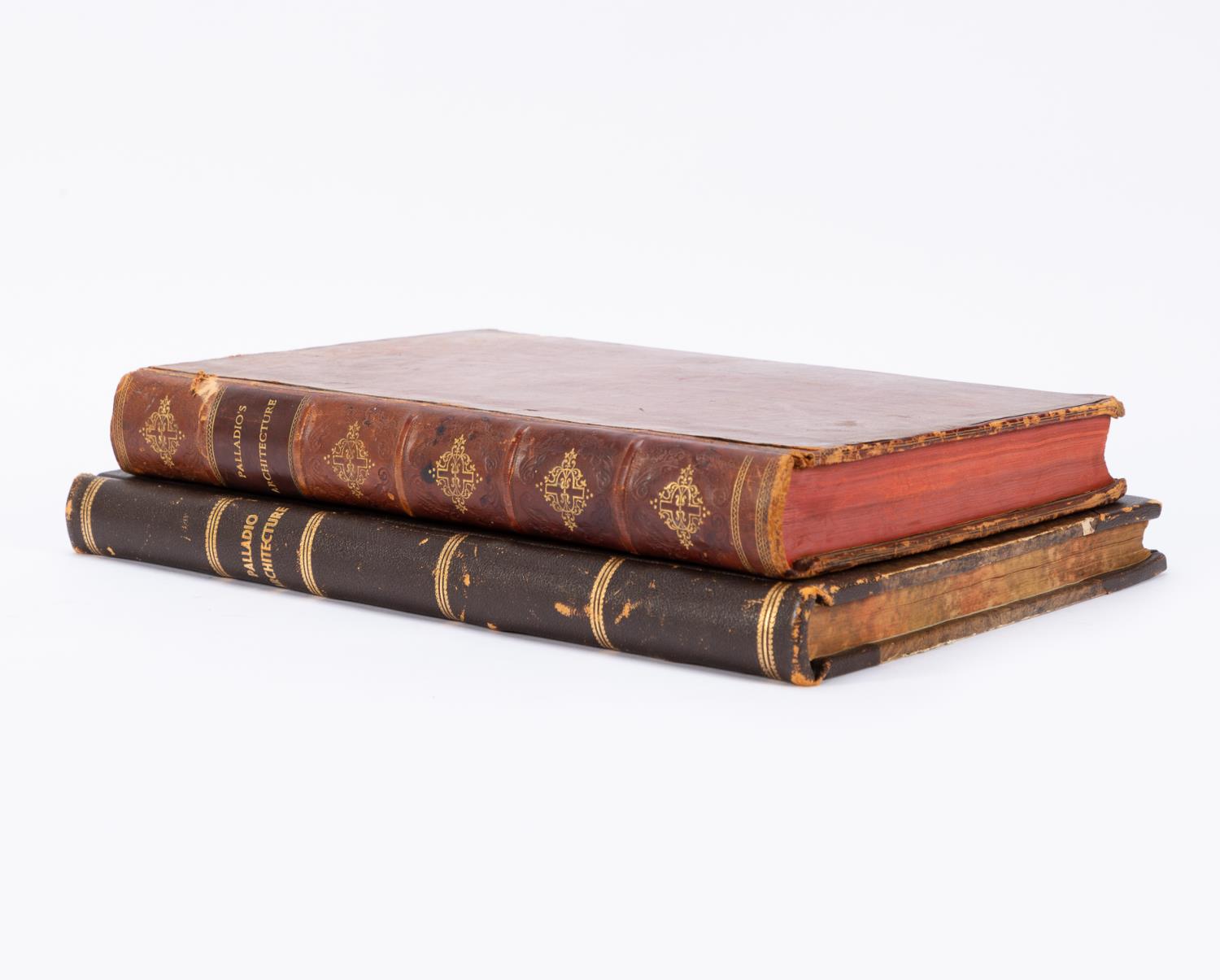A. PALLADIO, 2 VOLS. OF 4 BOOKS