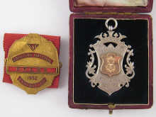 A parcel gilt silver Derbyshire