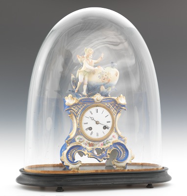 A Paris Porcelain Figural Mantel