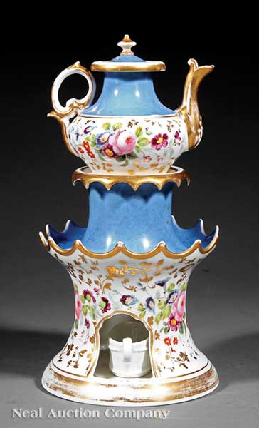 A Paris Porcelain Gilt and
