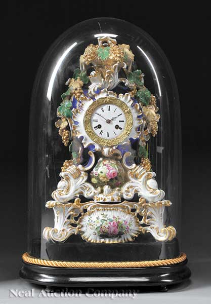 A Paris Porcelain Mantel