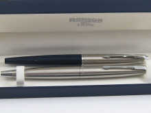A Parker 45 pen and another