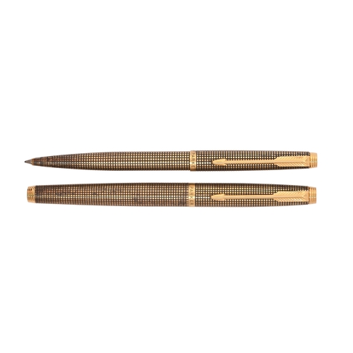 A Parker fountain pen and ballpoint