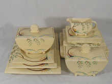 A part dinner service by Clarice