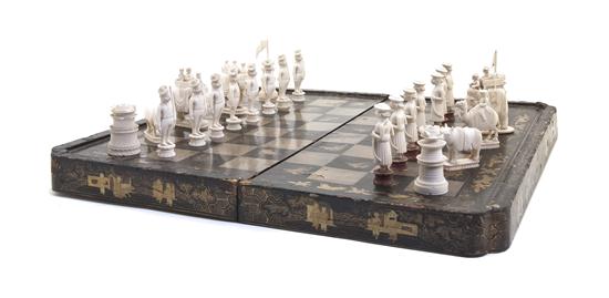 A Partial Anglo-Indian Ivory