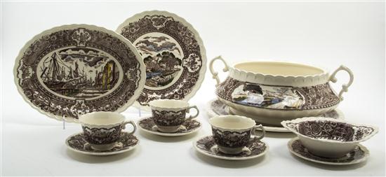 *A Partial Dinnerware Service