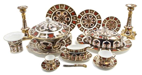 *A Partial Set of Royal Crown Derby