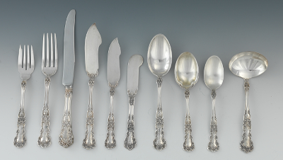 A Partial Set of Sterling Silver