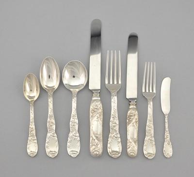 A Partial Set of Sterling Silver
